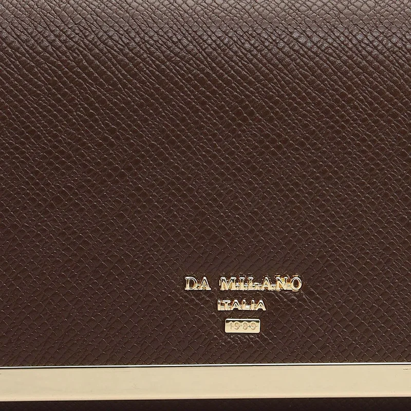 Da Milano Walnut Franzy Leather Ladies Wallet - Walnut for Women | Best Price UAE